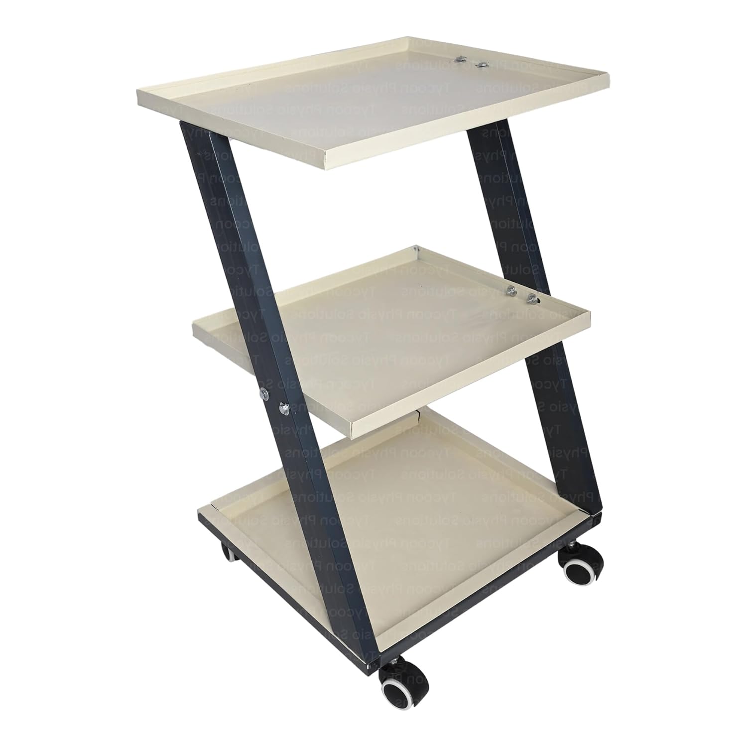 Z Trolley with Runners for Clinic & Hospital — A Multipurpose Equipment Trolley for Modern Healthcare Settings